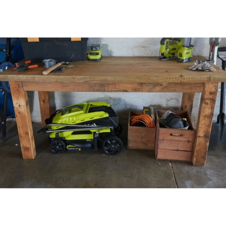 фото электрическая газонокосилка ryobi rlm13e33s