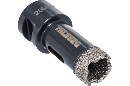Коронка алмазная 20 мм Hilberg Super Hard M14